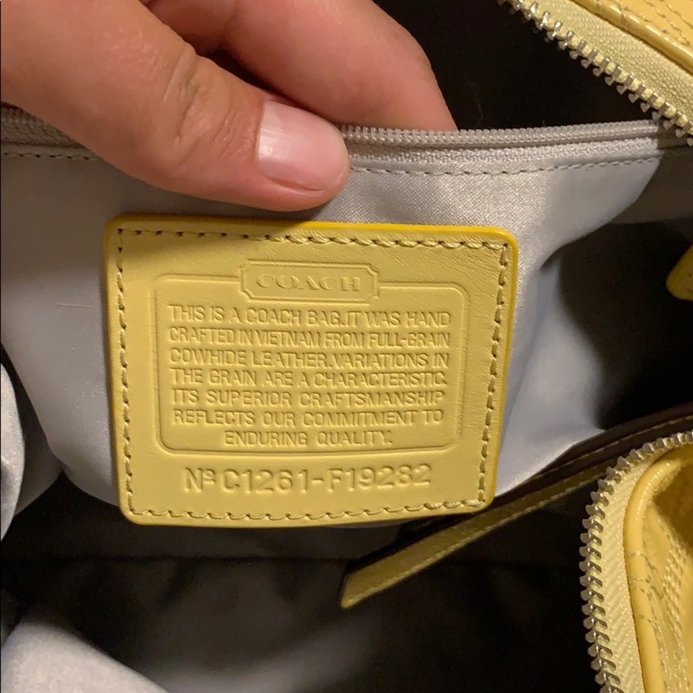 Coach bag